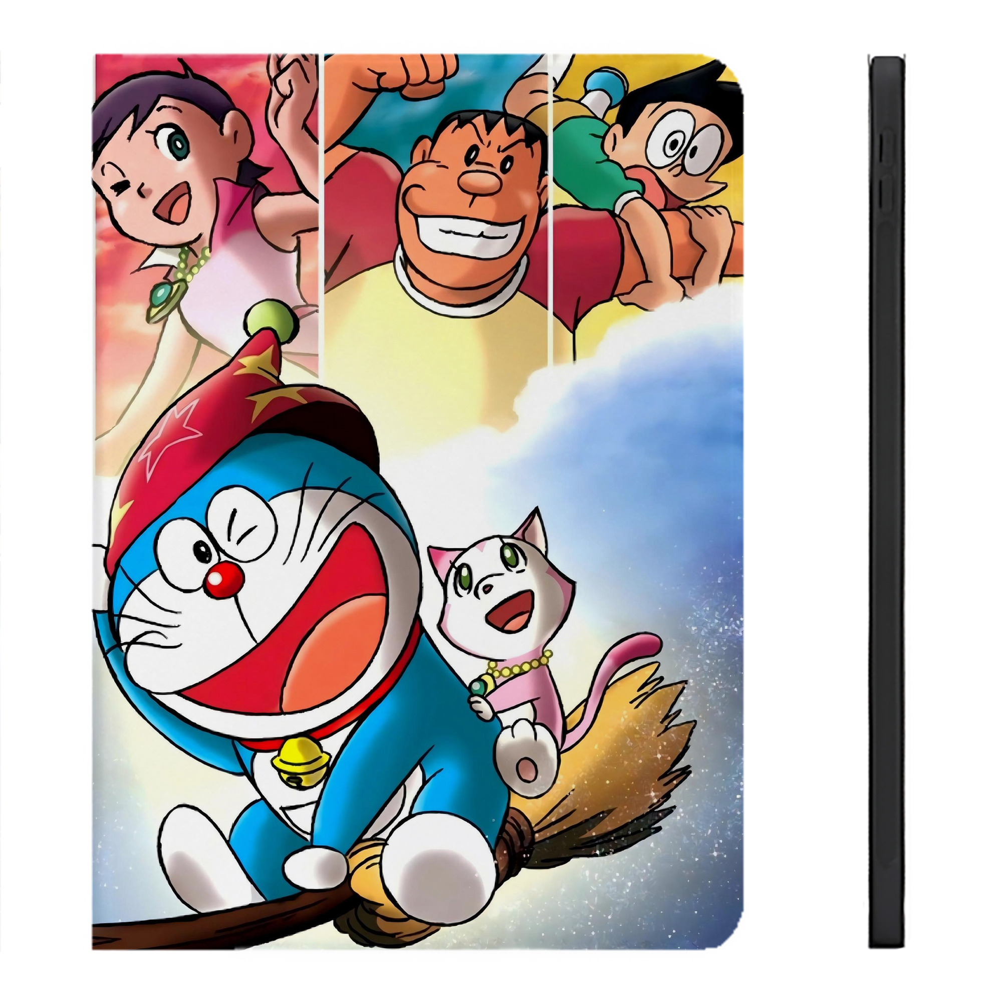 （画像用） ドラえもん Doraemon IPadケース ペンホルダー付き ブックスタイルデザイン